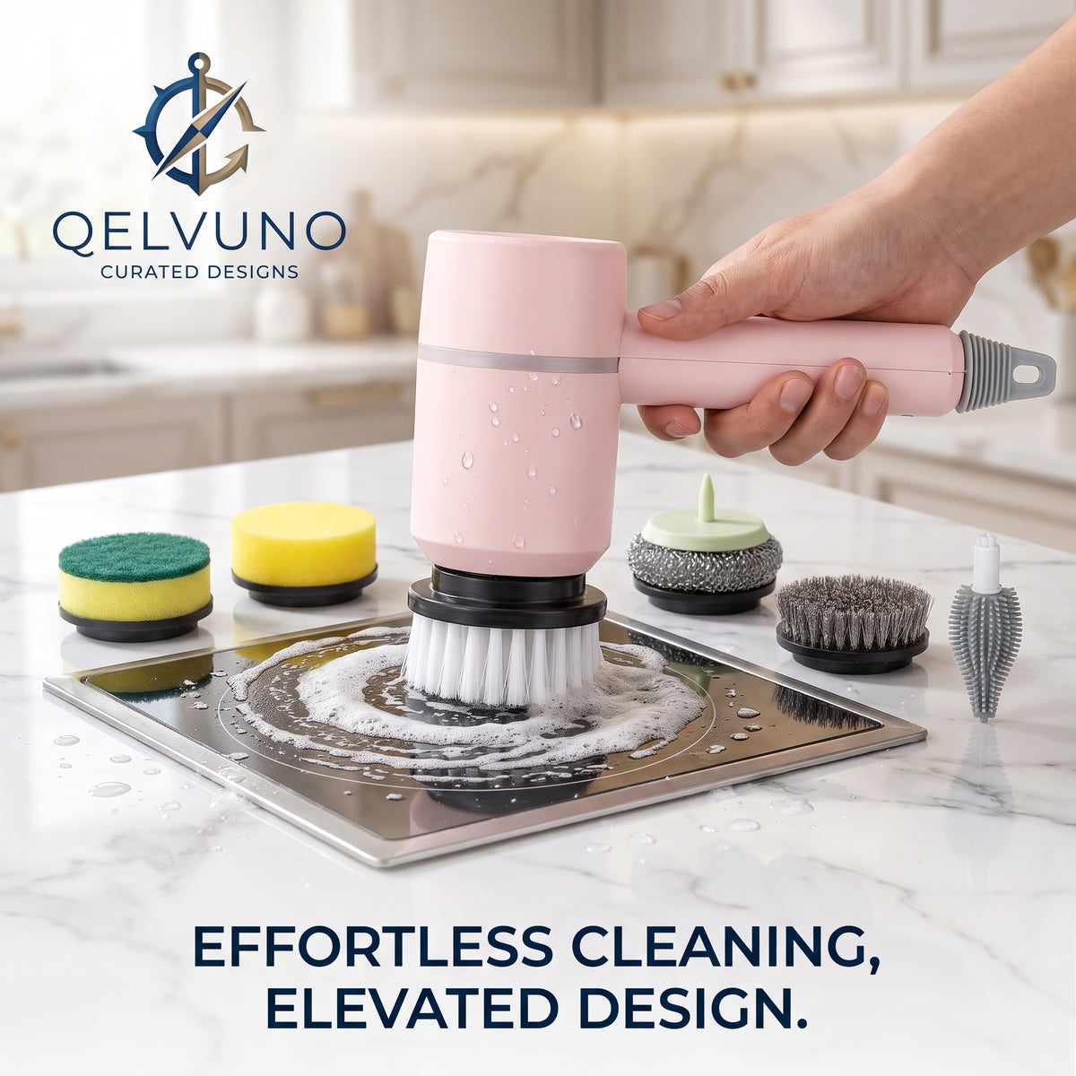 Electric Cleaning Brush Dishwashing Brush Automatic Wireless USB Rechargeable Professional Kitchen Bathtub Tile Cleaning Brushes